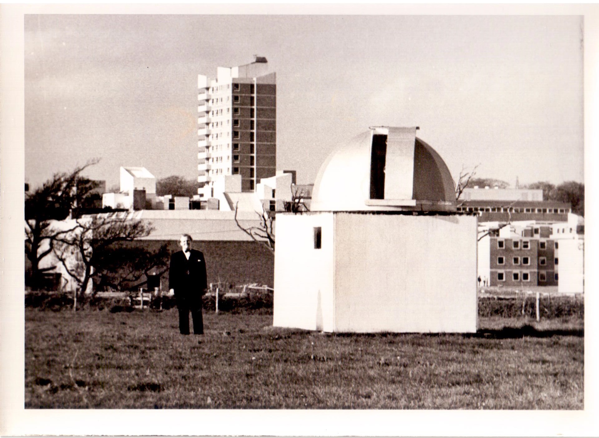 A wider view of his observatory